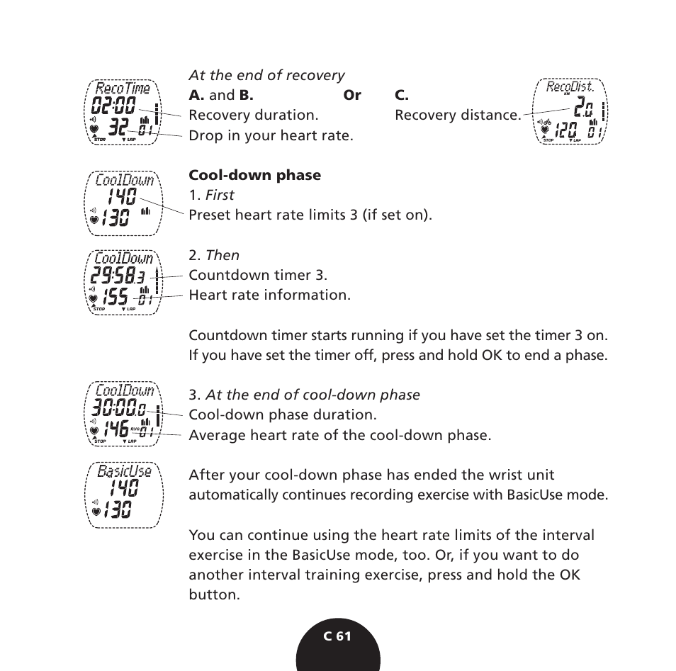 POLAR S725 User Manual | Page 63 / 122