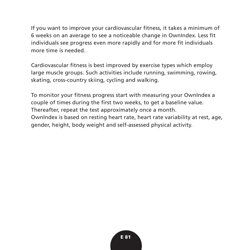 POLAR S725 User Manual | Page 83 / 122