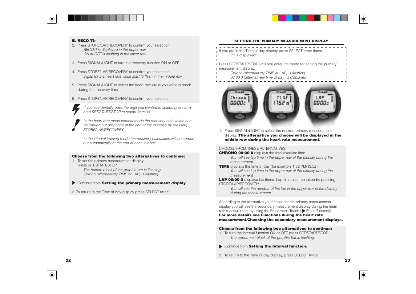 POLAR COACH User Manual | Page 13 / 32