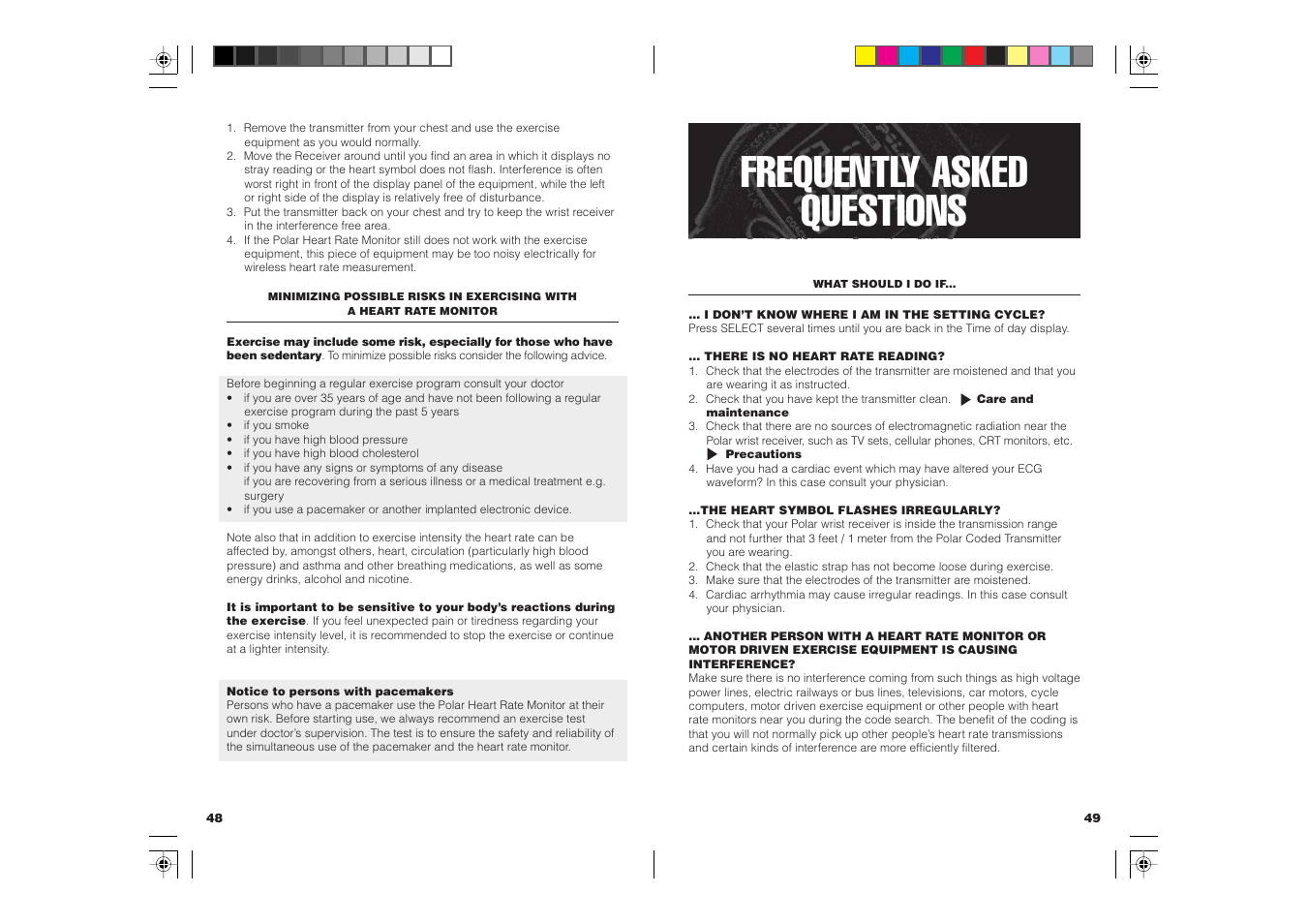 Frequently asked questions | POLAR COACH User Manual | Page 26 / 32