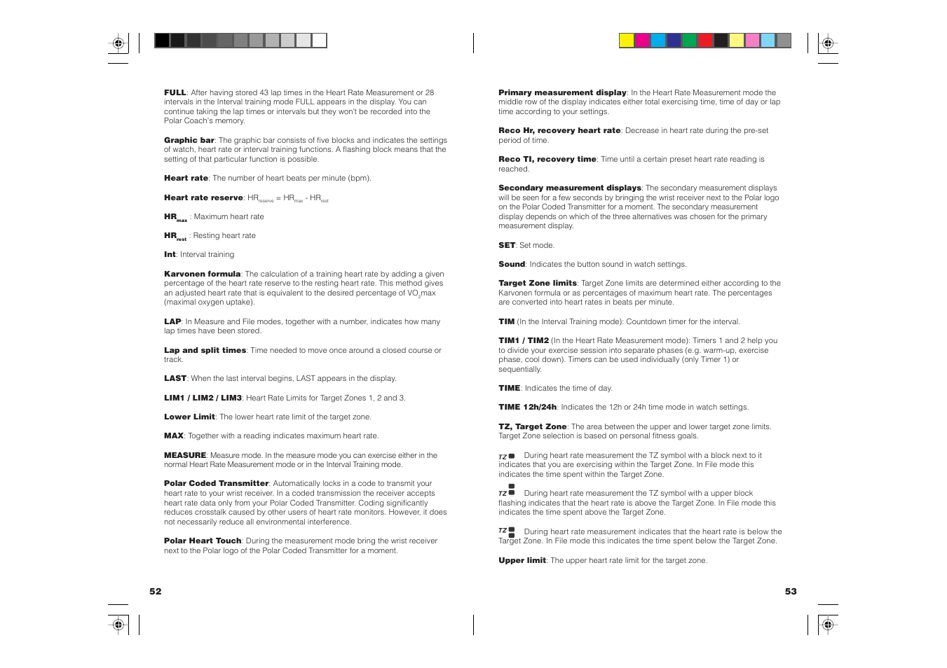 POLAR COACH User Manual | Page 28 / 32