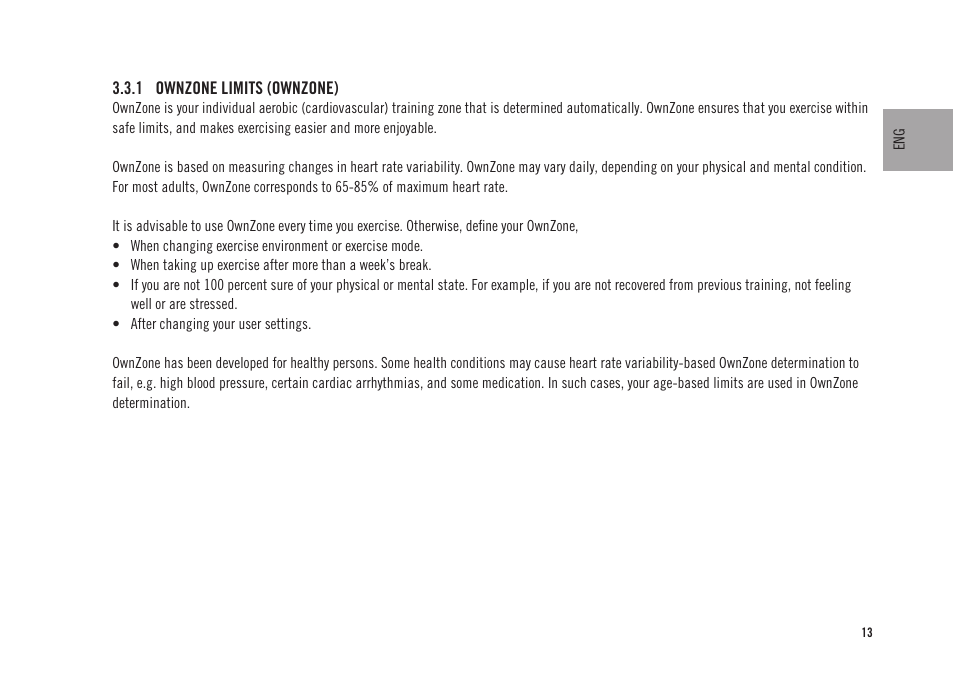 POLAR CS300 User Manual | Page 14 / 46