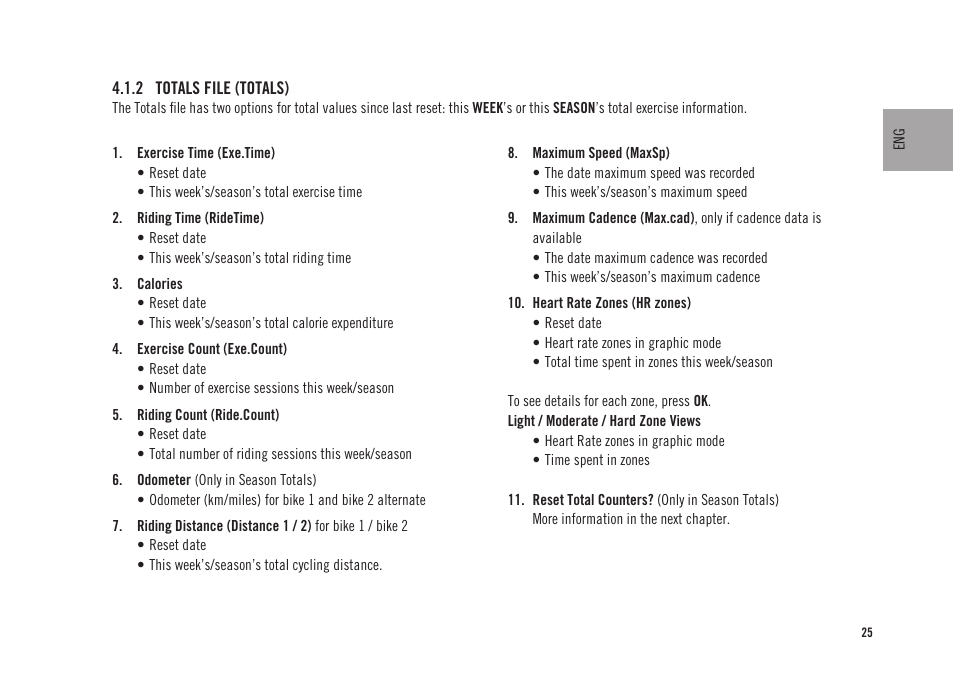 POLAR CS300 User Manual | Page 26 / 46