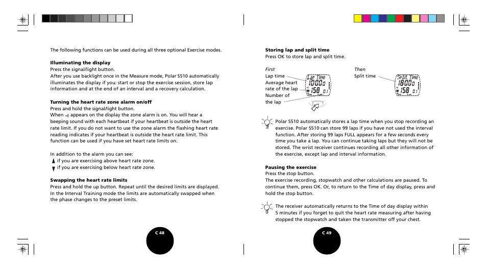 POLAR S510 User Manual | Page 26 / 55