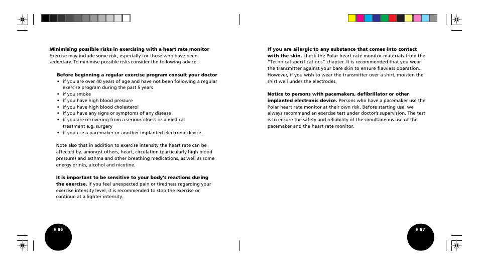 POLAR S510 User Manual | Page 45 / 55