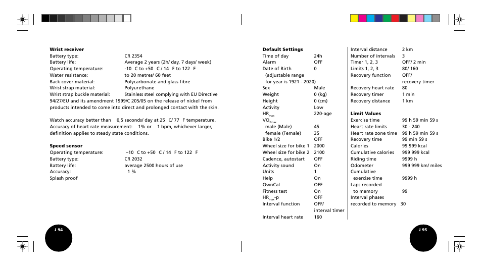 POLAR S510 User Manual | Page 49 / 55