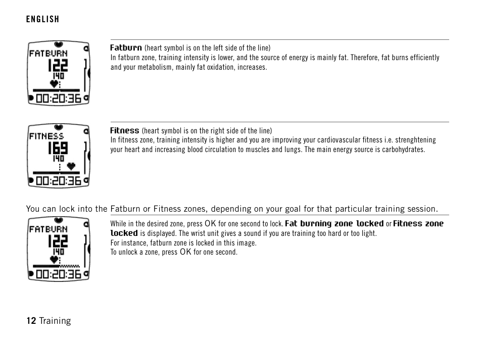 POLAR FT40TM User Manual | Page 12 / 38