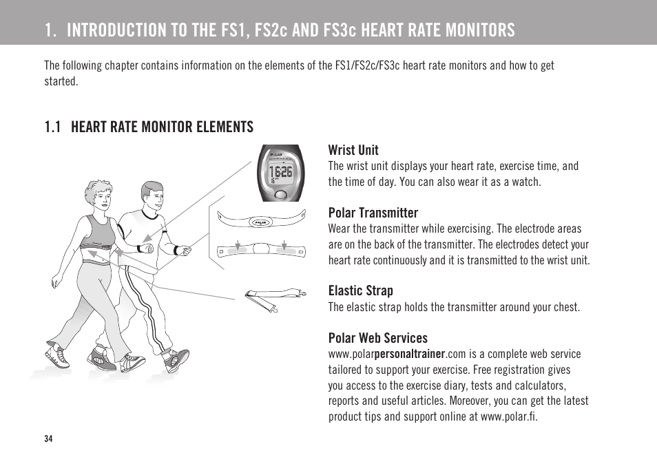 POLAR FS3c User Manual | Page 5 / 26