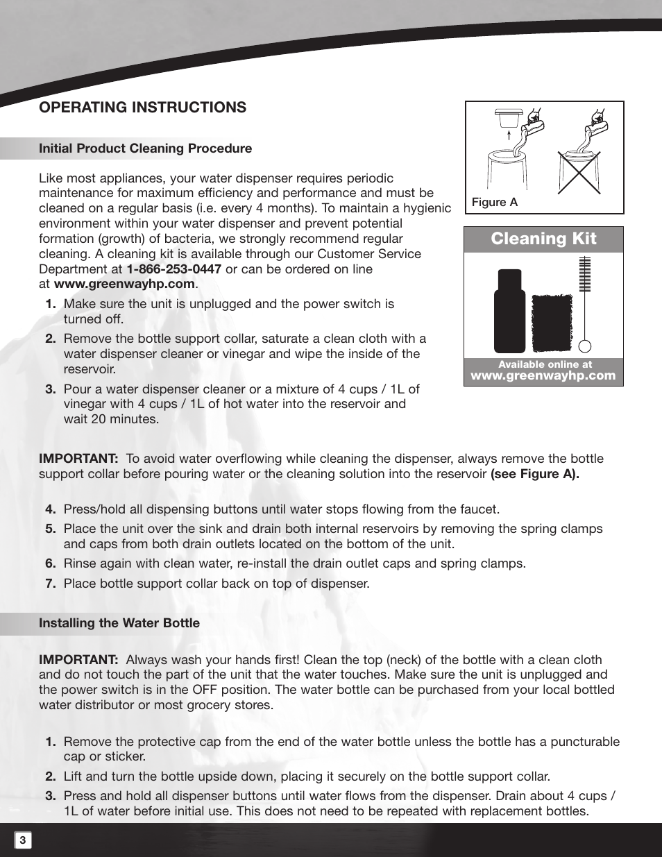 Cleaning kit | POLAR PWD2635W-1 User Manual | Page 4 / 10