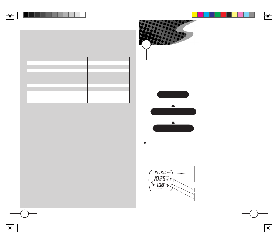 Cexercise | POLAR S120 User Manual | Page 13 / 25