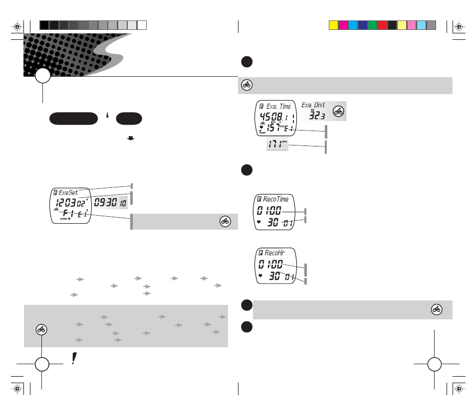 Drecalling training information | POLAR S120 User Manual | Page 17 / 25