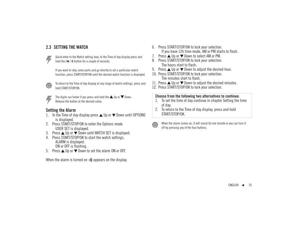 POLAR F92tiTM User Manual | Page 14 / 40