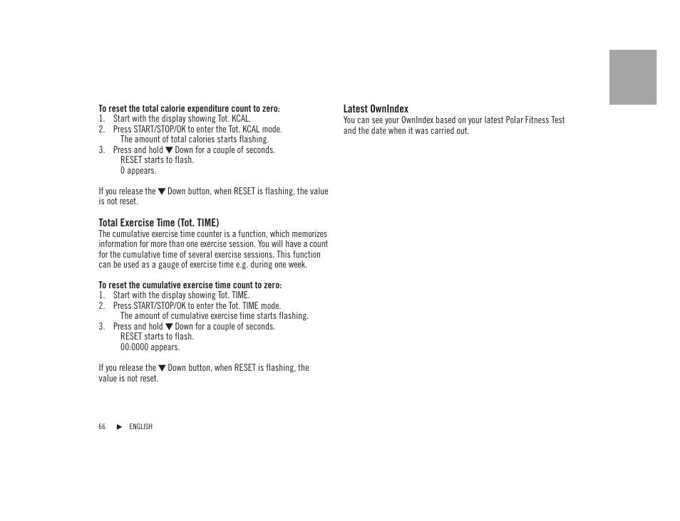 POLAR F92tiTM User Manual | Page 25 / 40