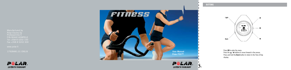 POLAR F55 User Manual | 98 pages