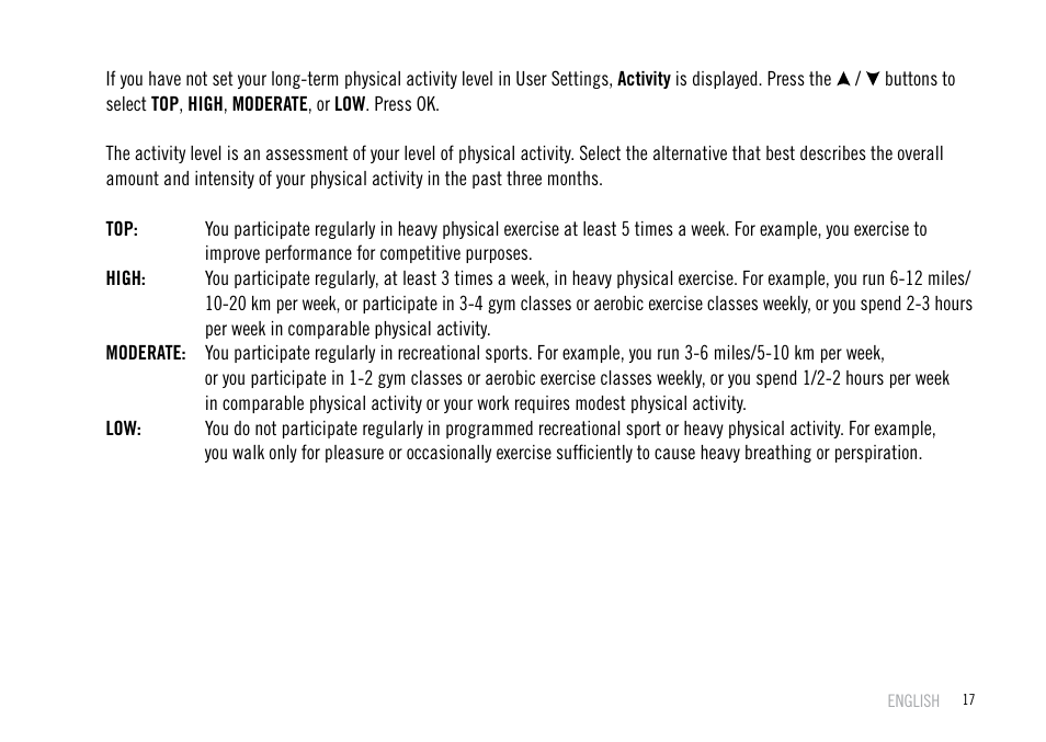 POLAR F55 User Manual | Page 15 / 98
