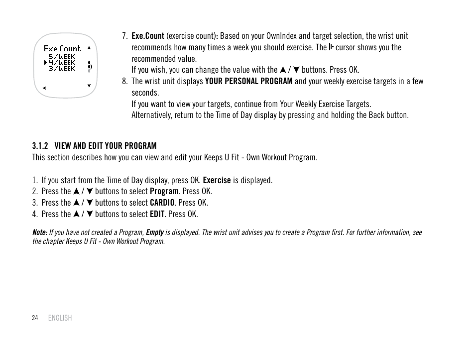 POLAR F55 User Manual | Page 22 / 98