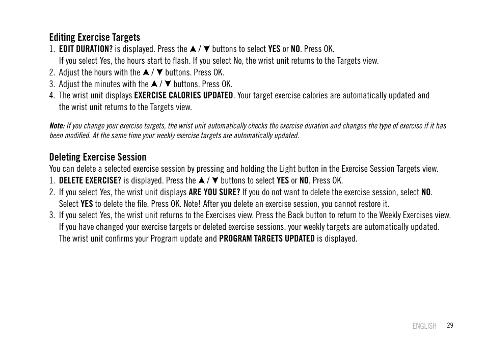 POLAR F55 User Manual | Page 27 / 98