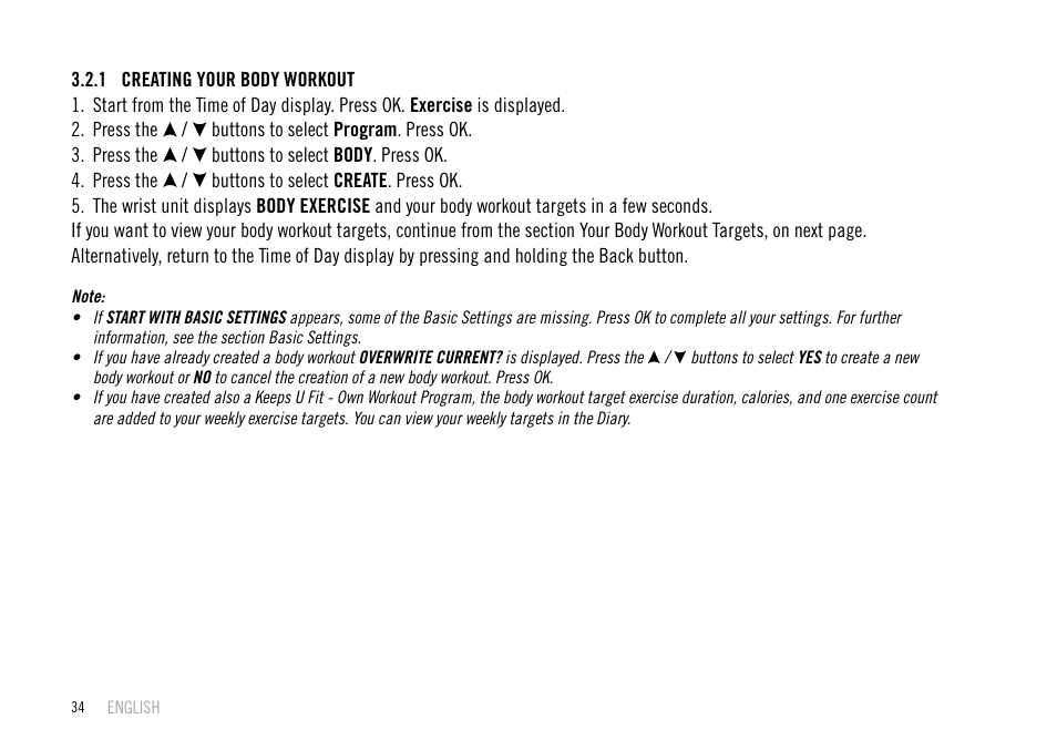 POLAR F55 User Manual | Page 32 / 98
