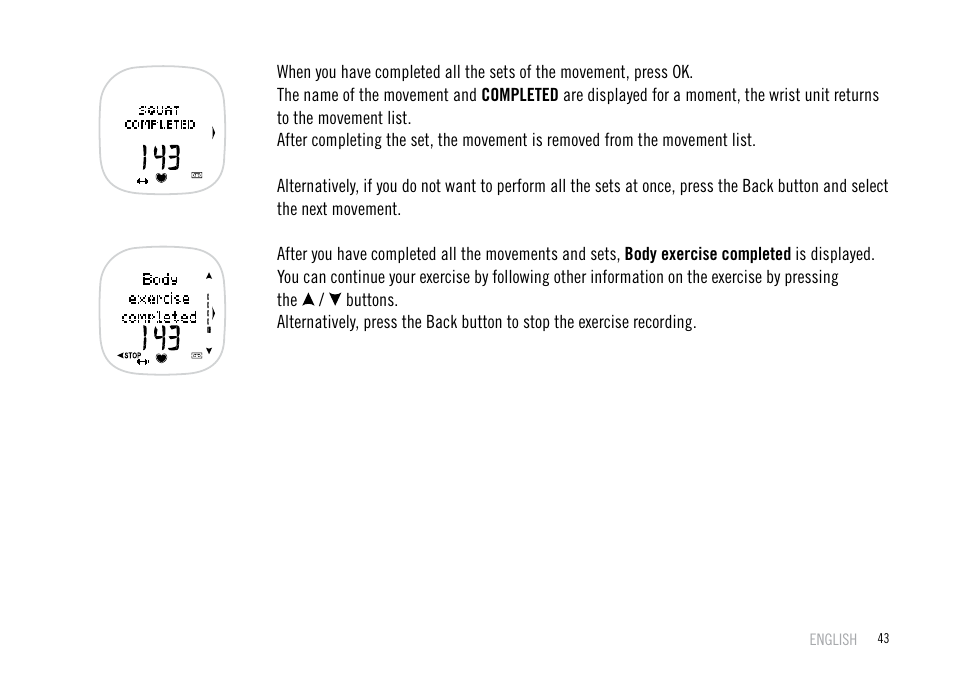 POLAR F55 User Manual | Page 41 / 98
