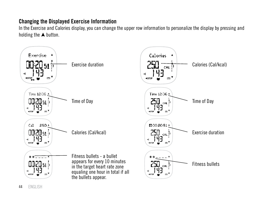 POLAR F55 User Manual | Page 42 / 98