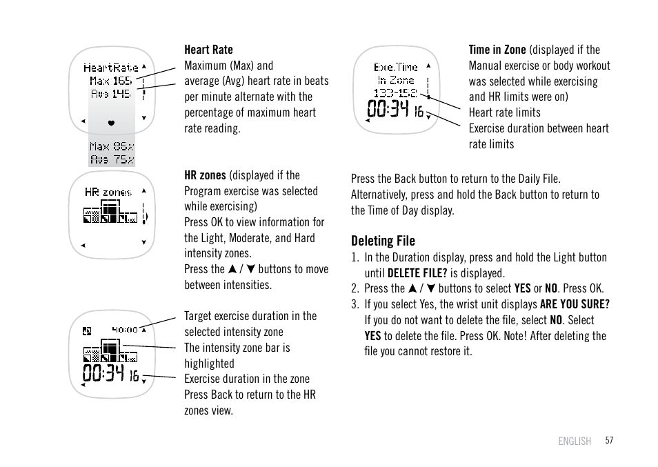 POLAR F55 User Manual | Page 55 / 98