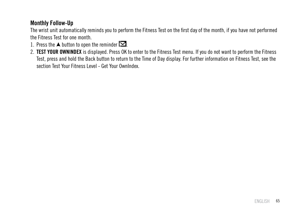 POLAR F55 User Manual | Page 63 / 98