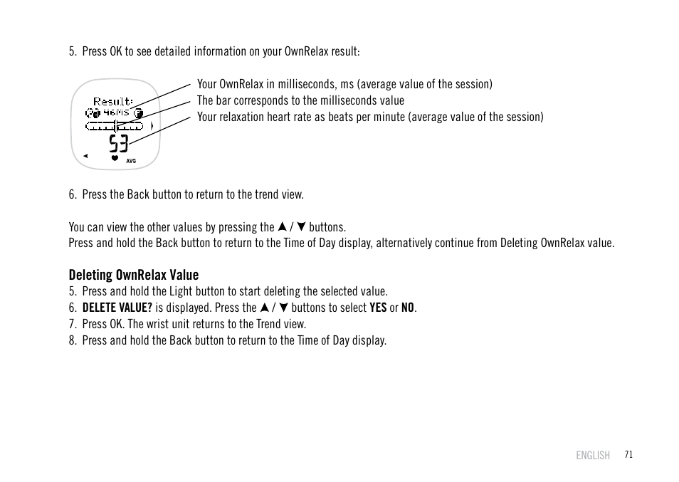 POLAR F55 User Manual | Page 69 / 98