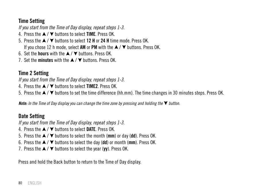 POLAR F55 User Manual | Page 78 / 98