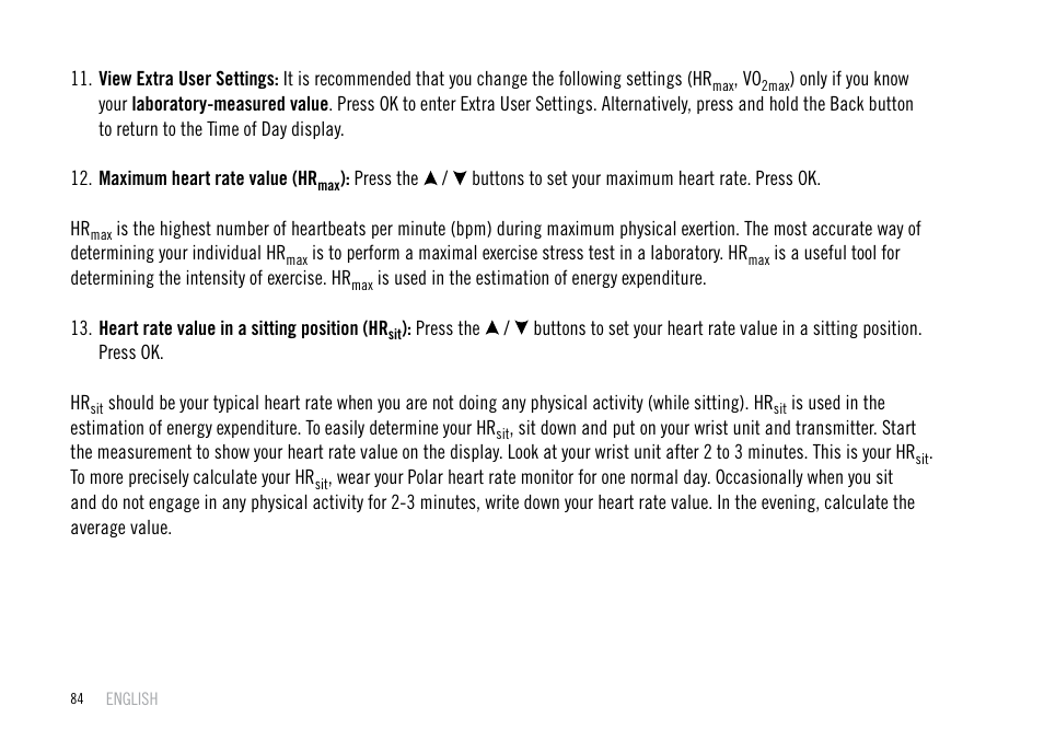 POLAR F55 User Manual | Page 82 / 98