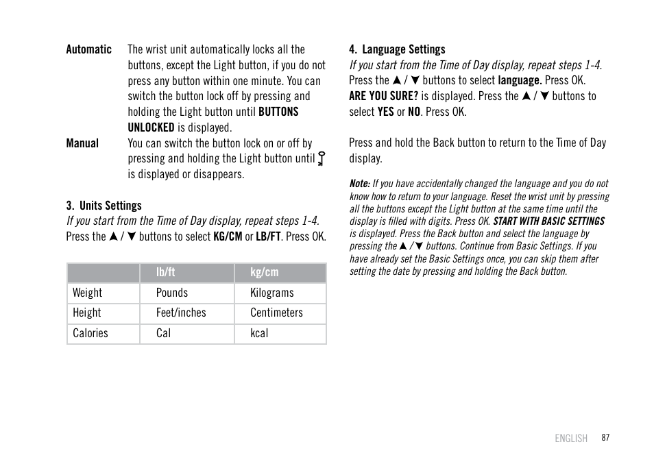 POLAR F55 User Manual | Page 85 / 98