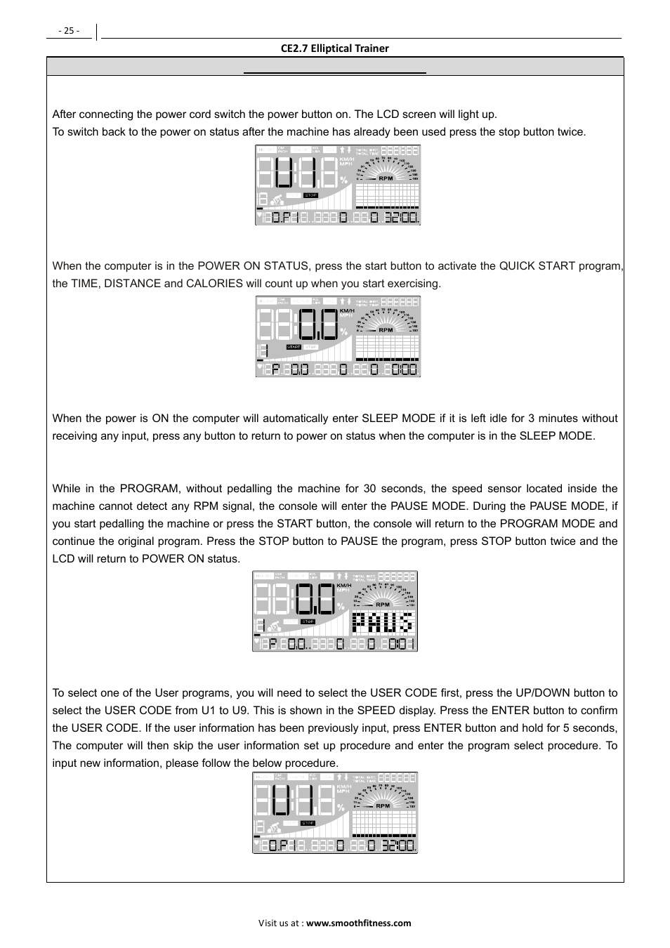 POLAR SMOOTH CE2.7 User Manual | Page 26 / 39