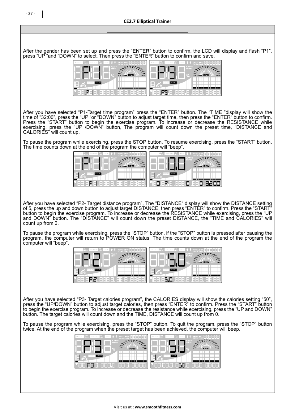 POLAR SMOOTH CE2.7 User Manual | Page 28 / 39