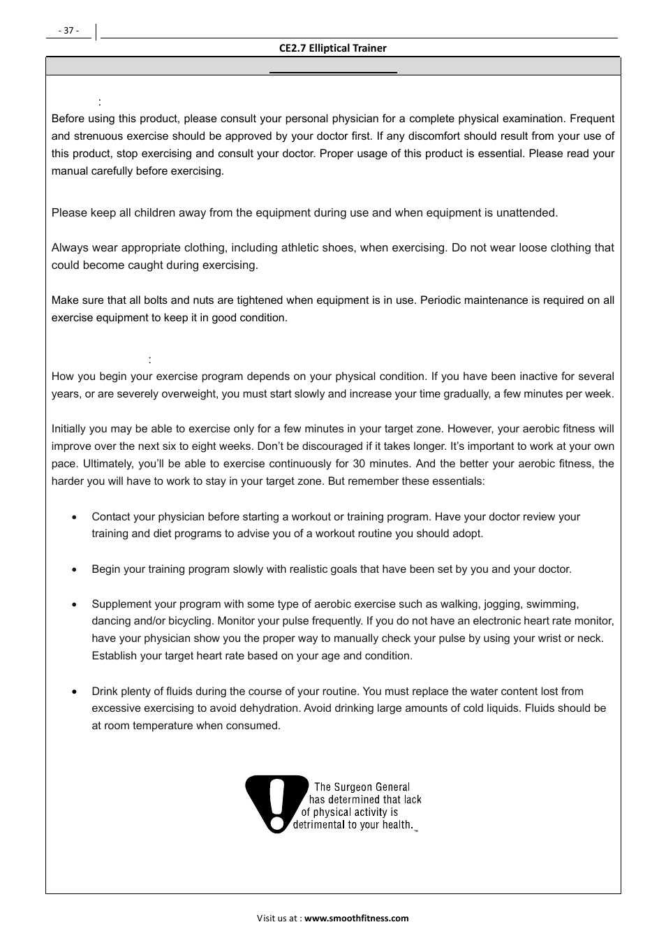 POLAR SMOOTH CE2.7 User Manual | Page 38 / 39