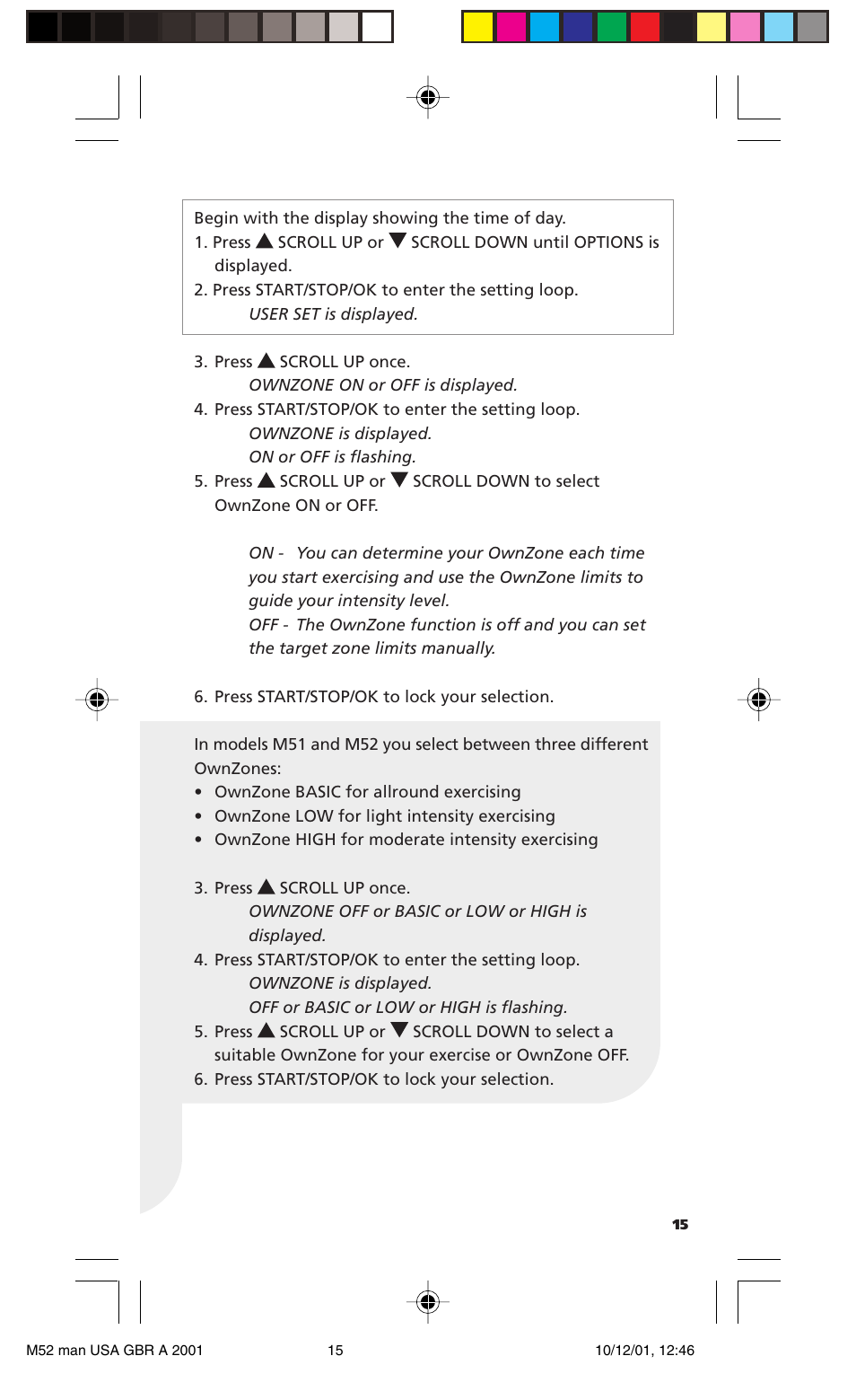 POLAR M21 User Manual | Page 14 / 59