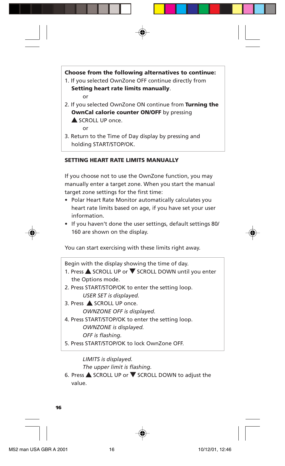 POLAR M21 User Manual | Page 15 / 59