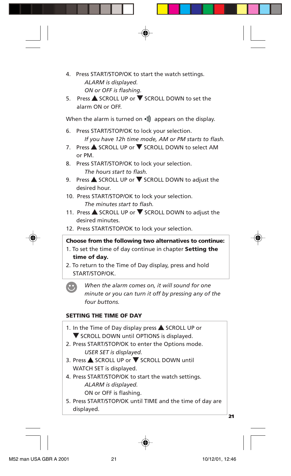 POLAR M21 User Manual | Page 20 / 59