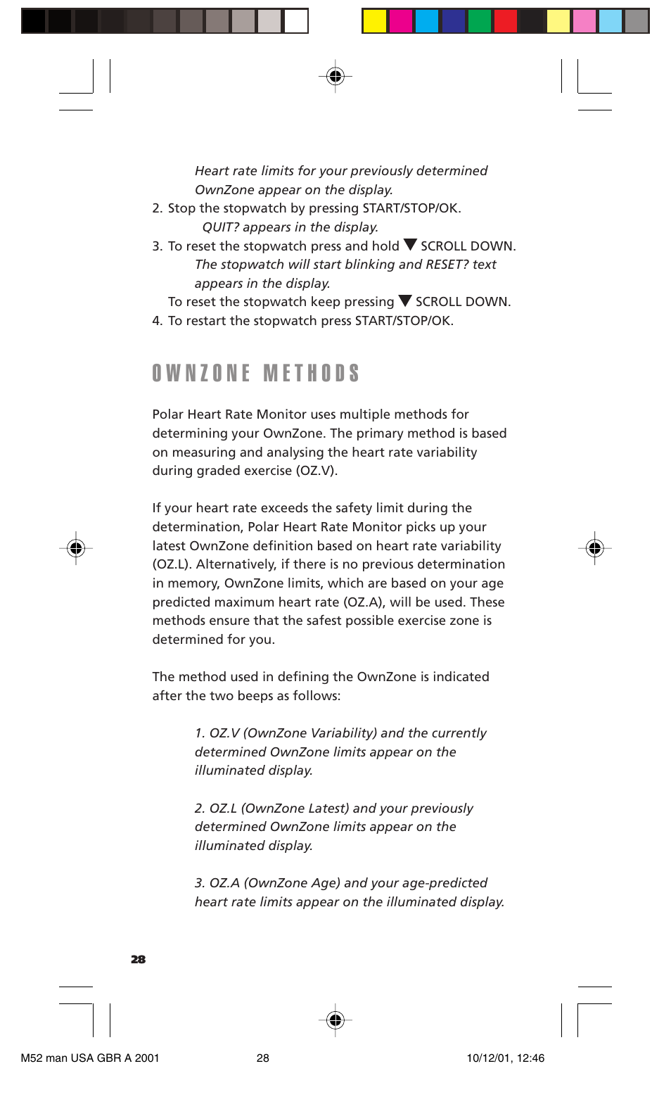 POLAR M21 User Manual | Page 27 / 59