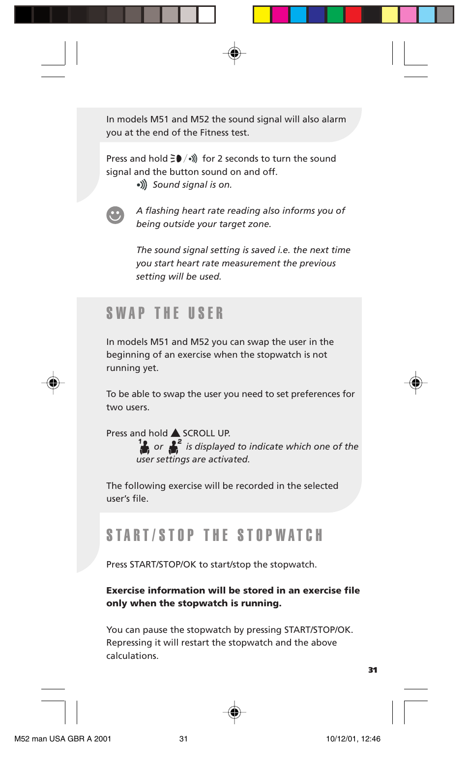 POLAR M21 User Manual | Page 30 / 59