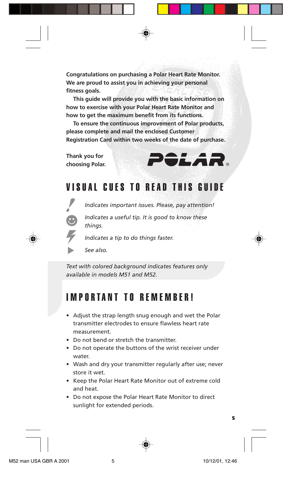 POLAR M21 User Manual | Page 4 / 59