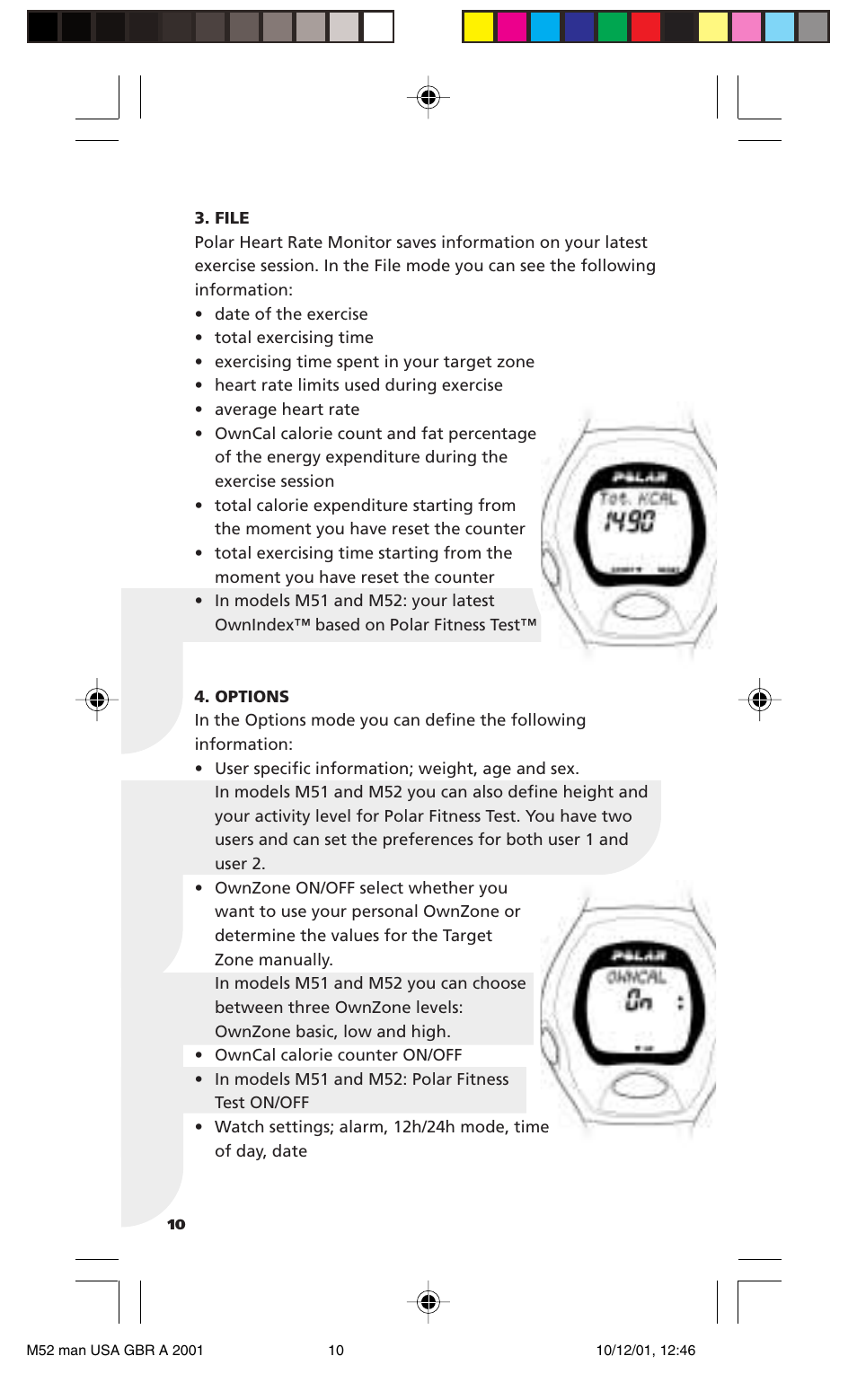 POLAR M21 User Manual | Page 9 / 59