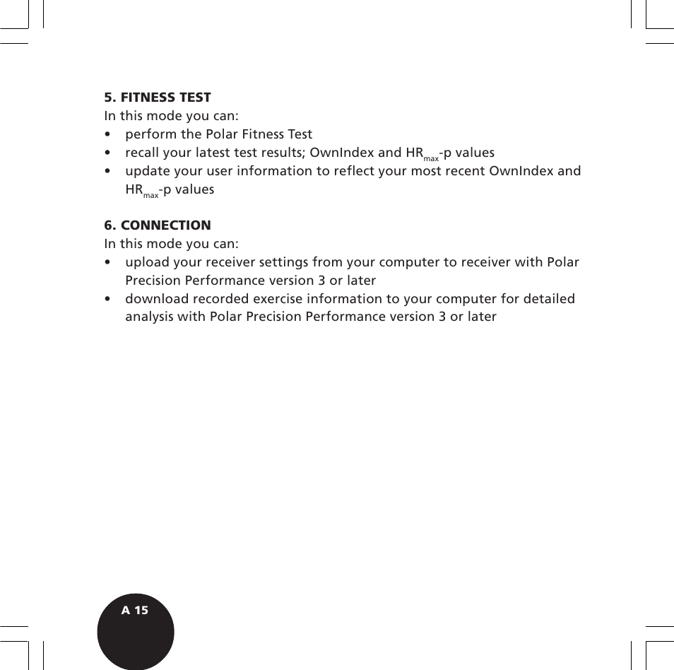 POLAR S610i User Manual | Page 17 / 93