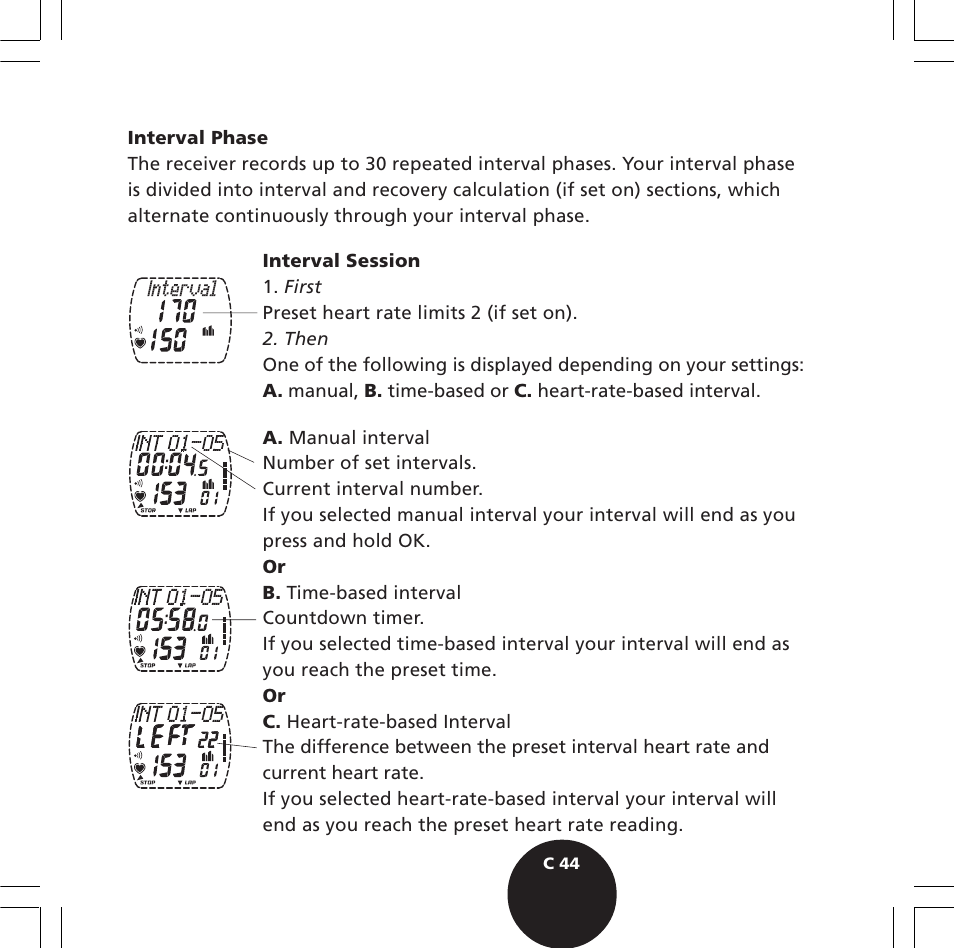 POLAR S610i User Manual | Page 46 / 93