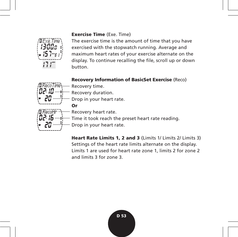 POLAR S610i User Manual | Page 55 / 93