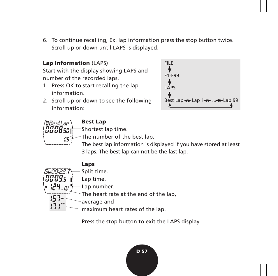 POLAR S610i User Manual | Page 59 / 93