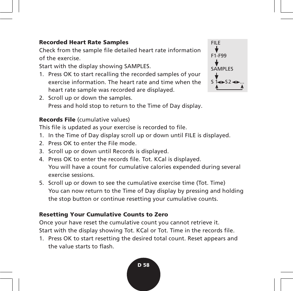 POLAR S610i User Manual | Page 60 / 93