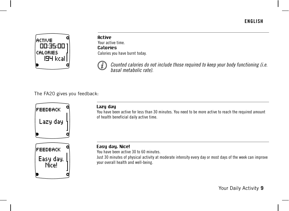 POLAR DA20 User Manual | Page 9 / 30