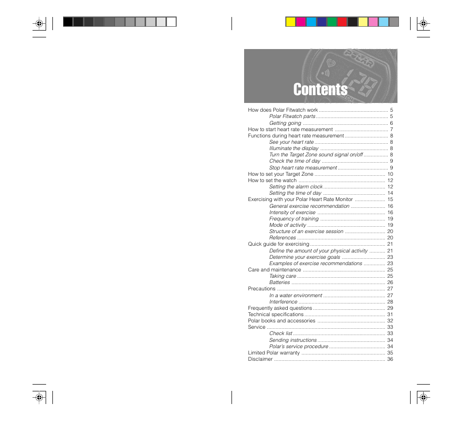 POLAR FIN-90440 User Manual | 20 pages