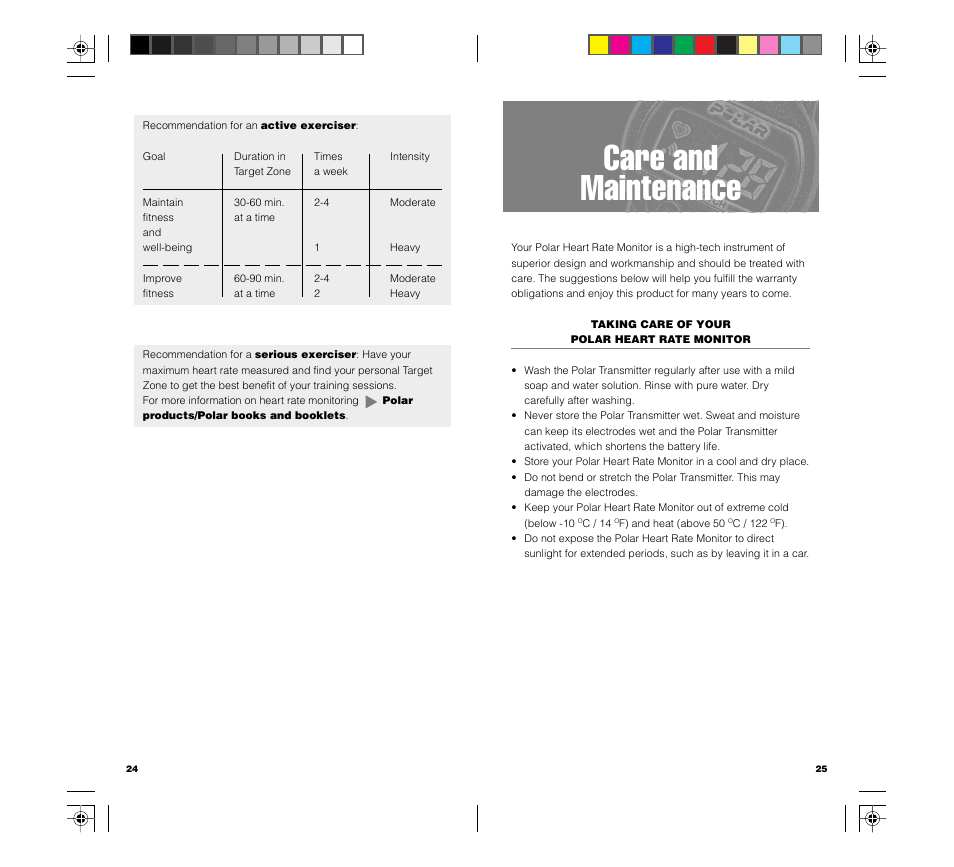 Care and maintenance | POLAR FIN-90440 User Manual | Page 12 / 20