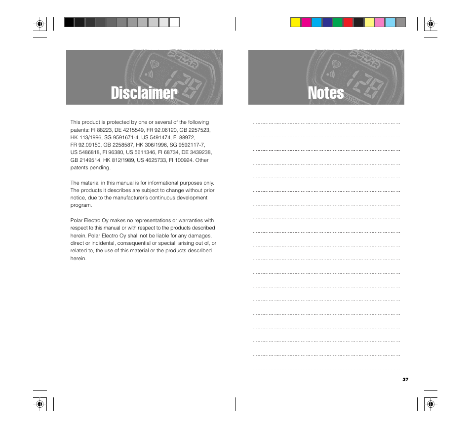 POLAR FIN-90440 User Manual | Page 18 / 20