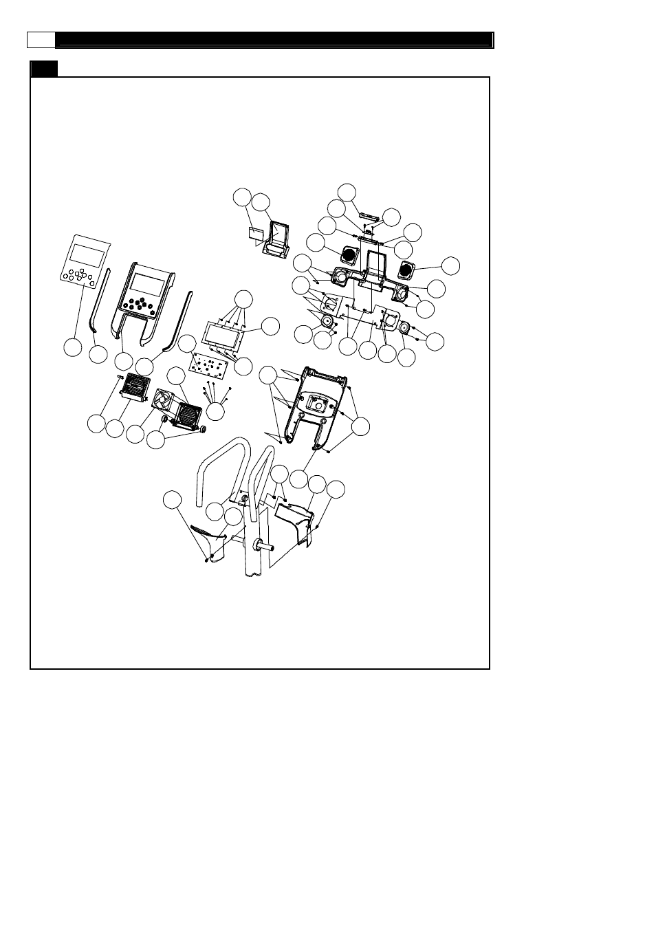 Parts diagram | POLAR SMOOTH FITNESS DMT X2 User Manual | Page 12 / 45